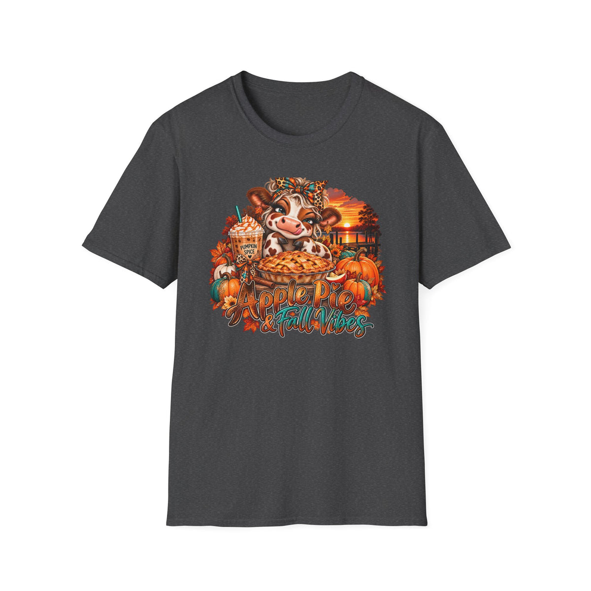 Apple Pie & Fall vibes  T-Shirt | Fall Farm Autumn Scene
