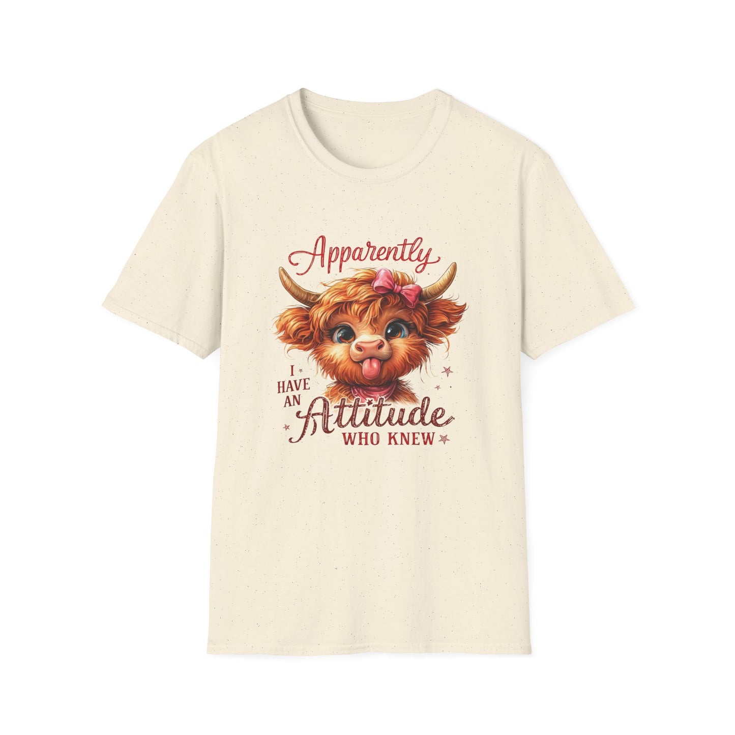 Apparently Highland Cow T-Shirt