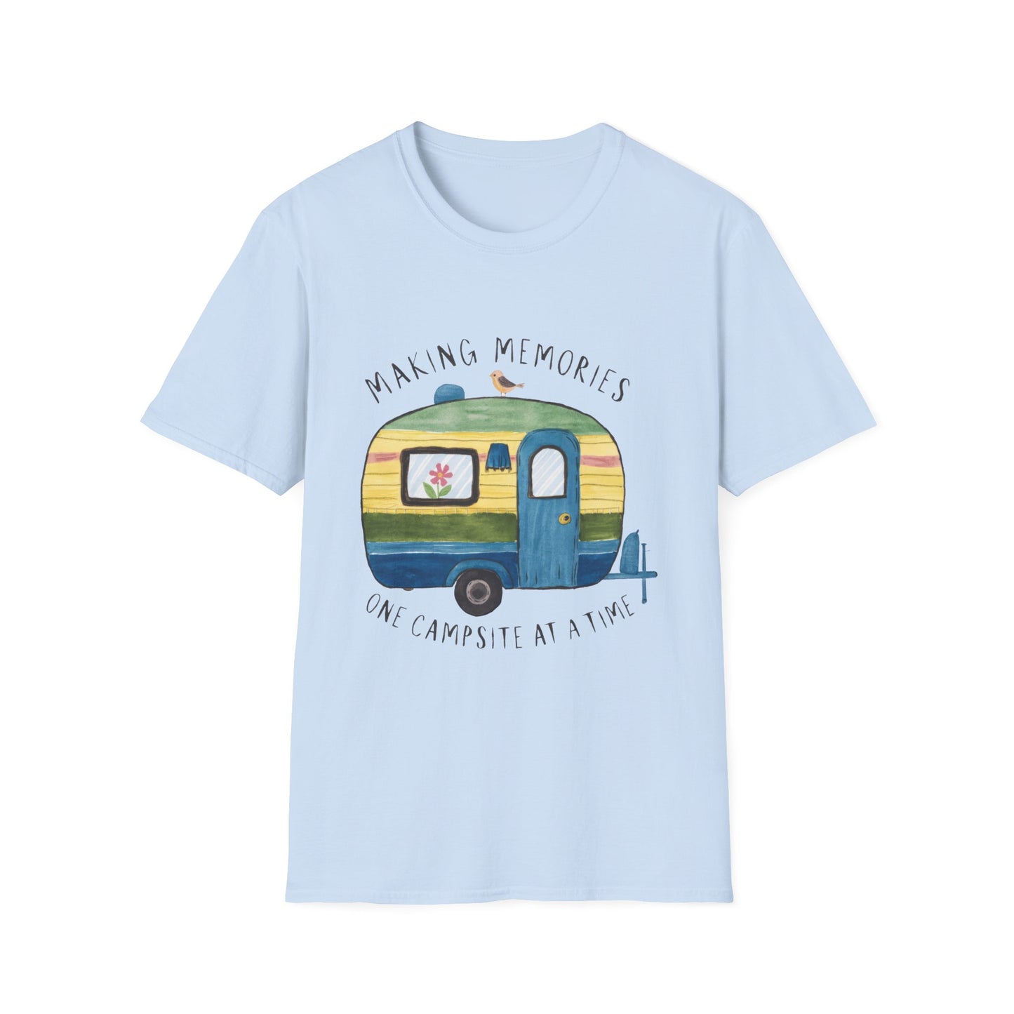 Making Memories Camper T-Shirt | Retro Travel Trailer Graphic