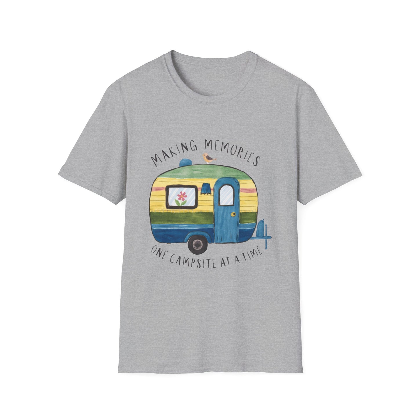 Making Memories Camper T-Shirt | Retro Travel Trailer Graphic