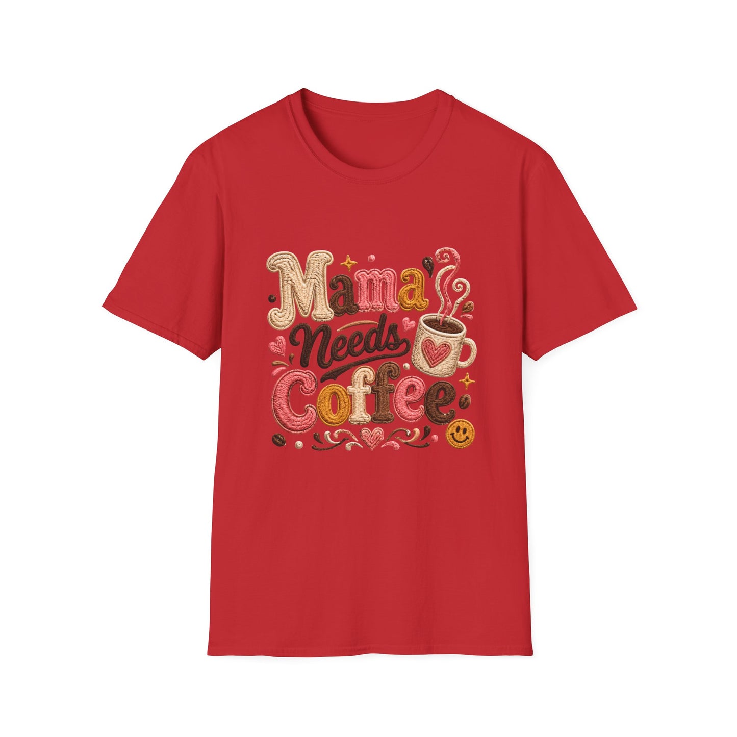 Mama Needs Coffee T-Shirt | Coffee Lover Mom Tee