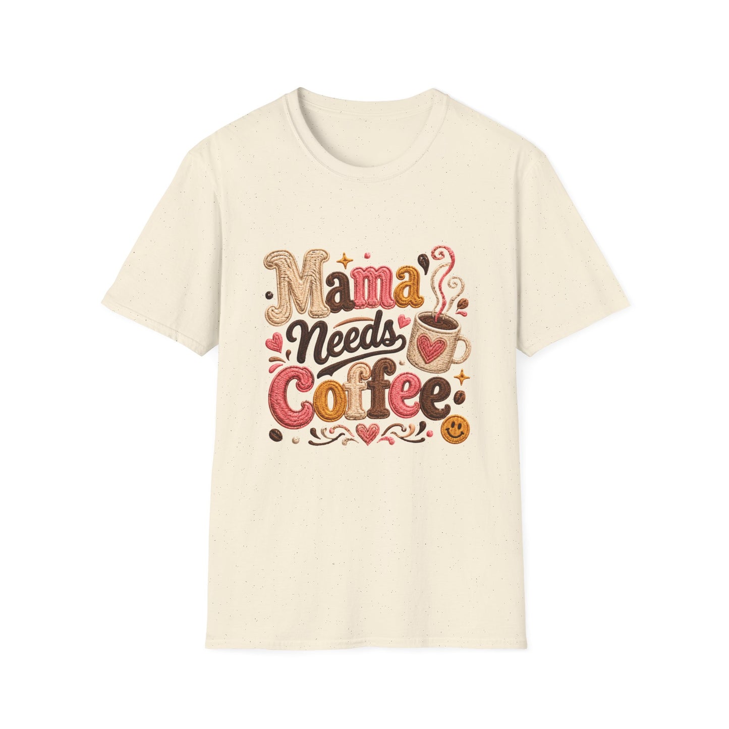 Mama Needs Coffee T-Shirt | Coffee Lover Mom Tee