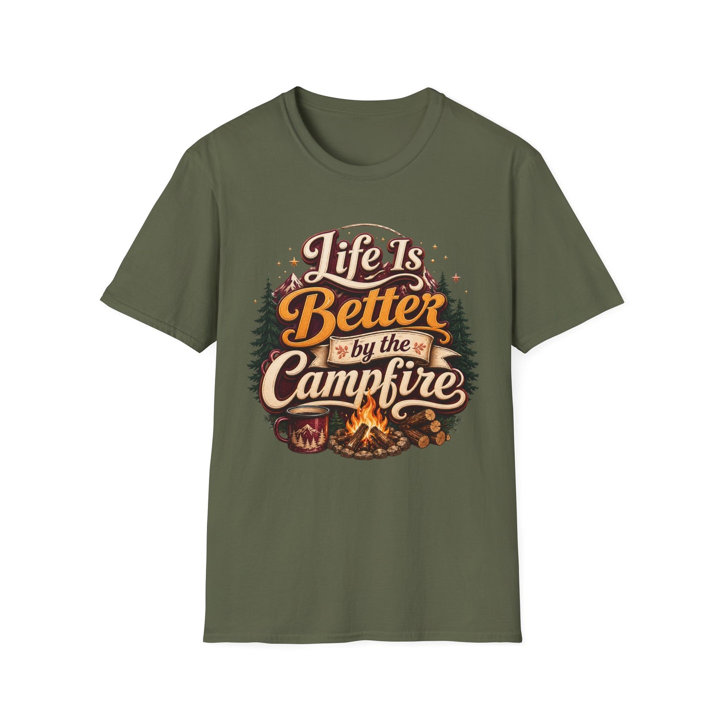 Life is better by the Campfire T-Shirt
