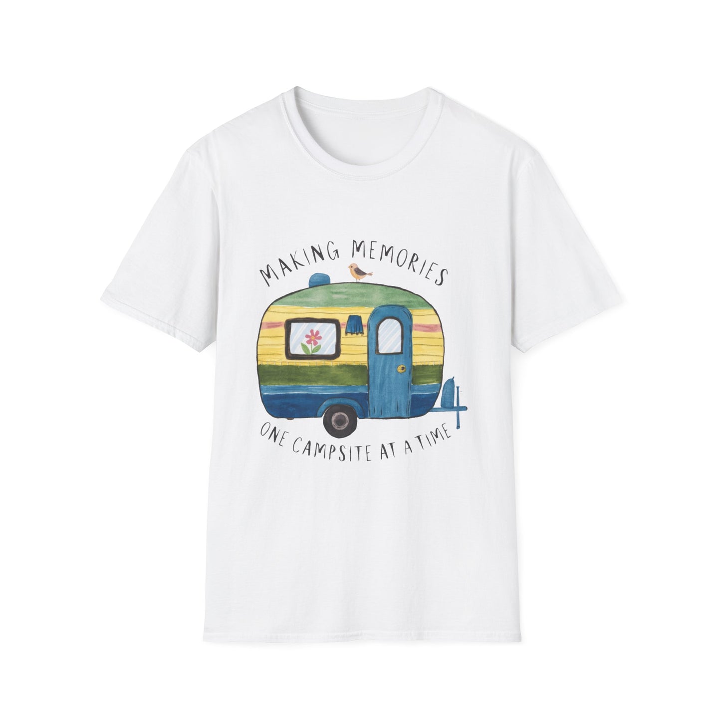 Making Memories Camper T-Shirt | Retro Travel Trailer Graphic