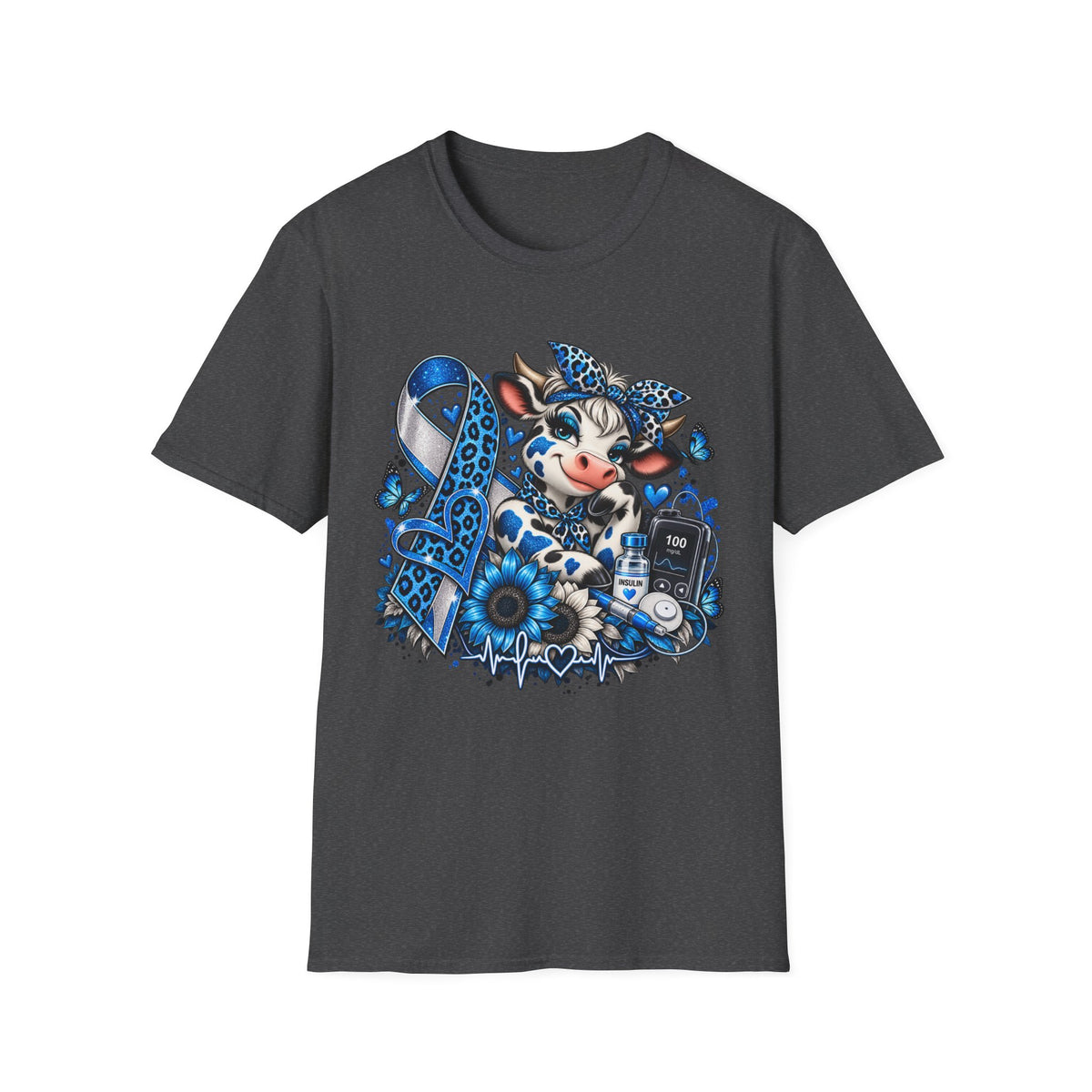 Diabetic Cow T-Shirt