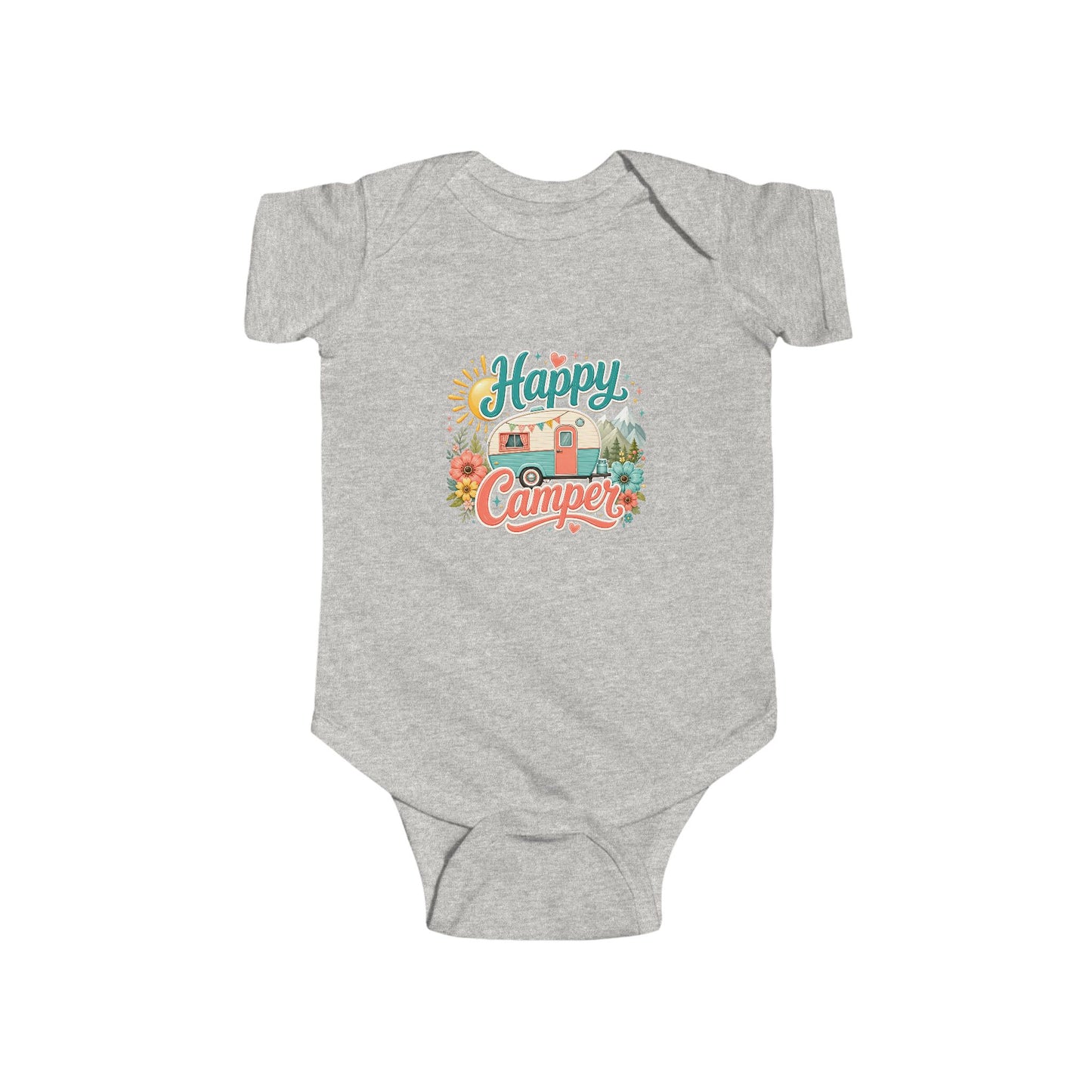 Happy Camper Infant Onsie