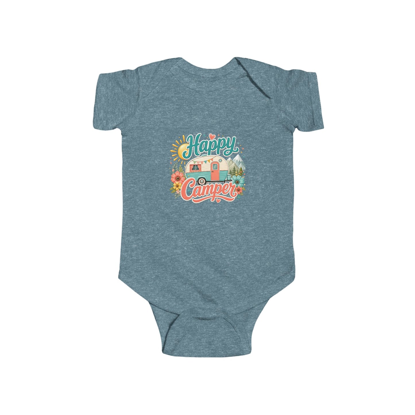Happy Camper Infant Onsie