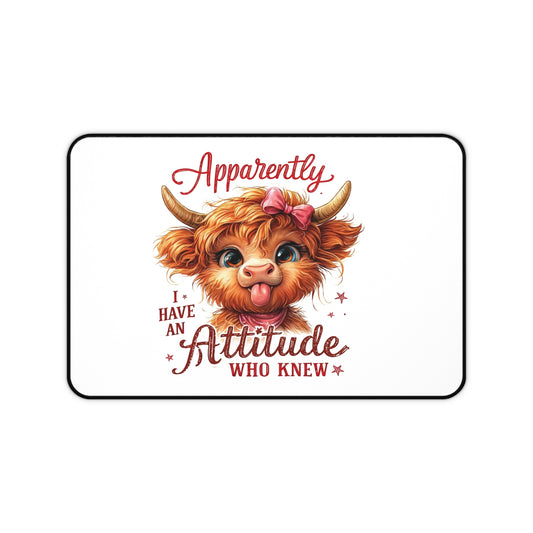 Cute Cow Deskmat
