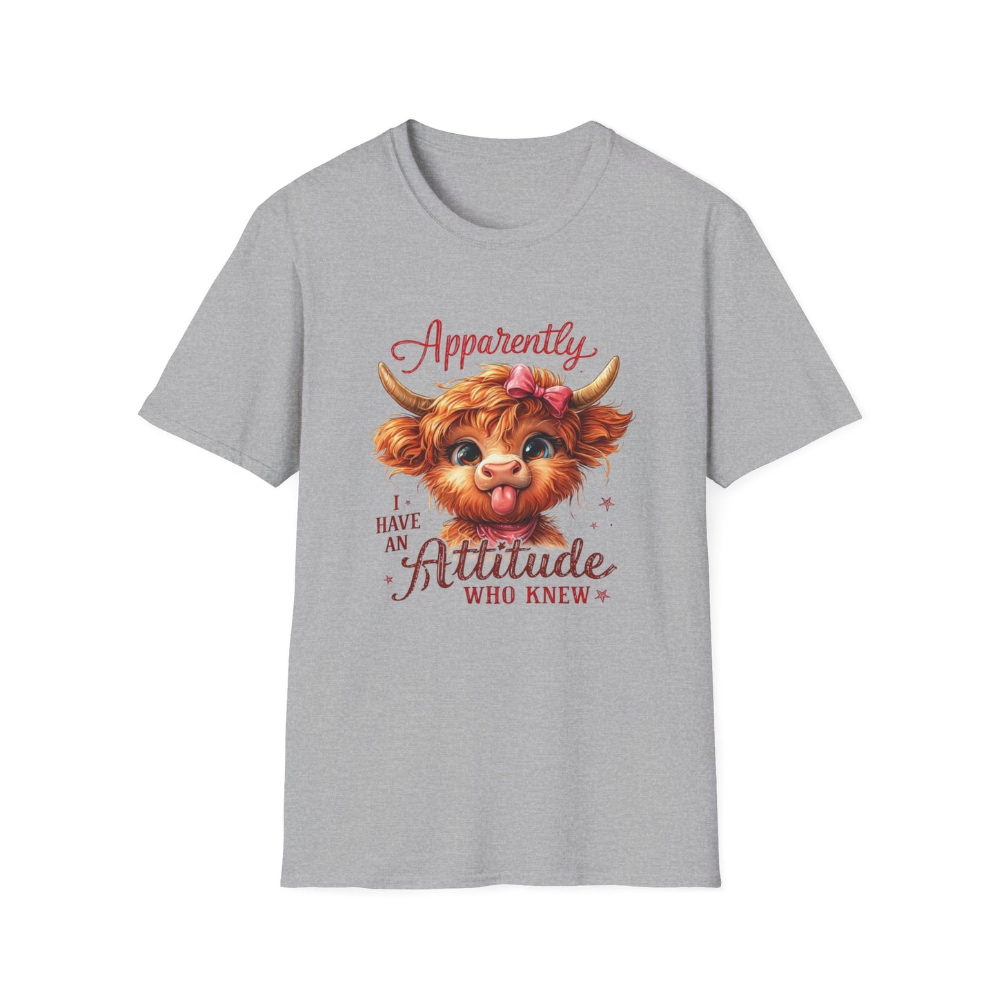 Apparently Highland Cow T-Shirt