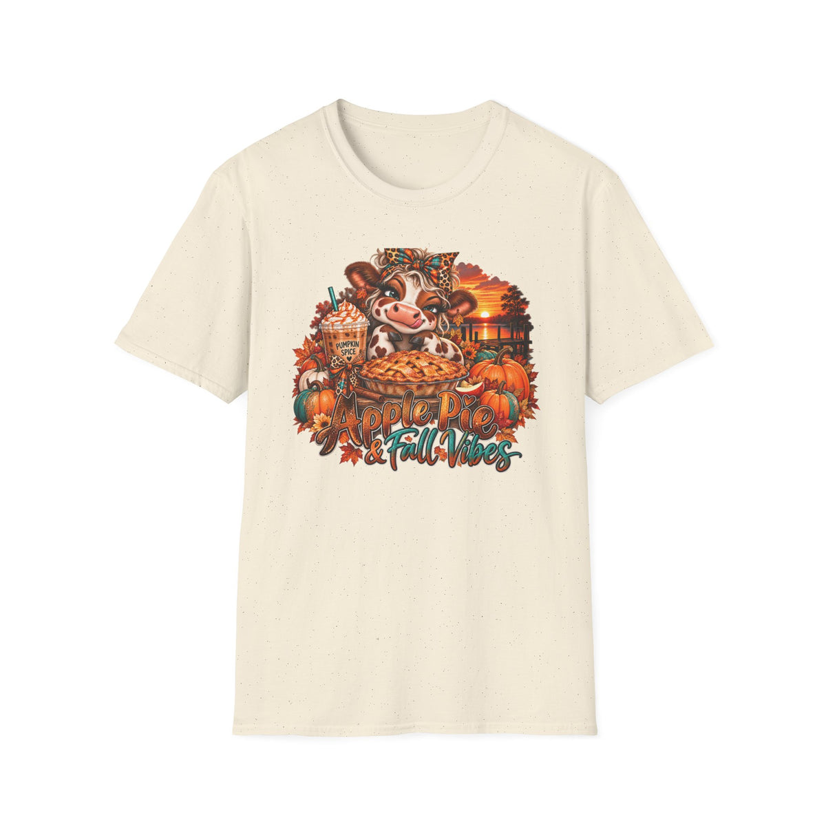 Apple Pie & Fall vibes  T-Shirt | Fall Farm Autumn Scene