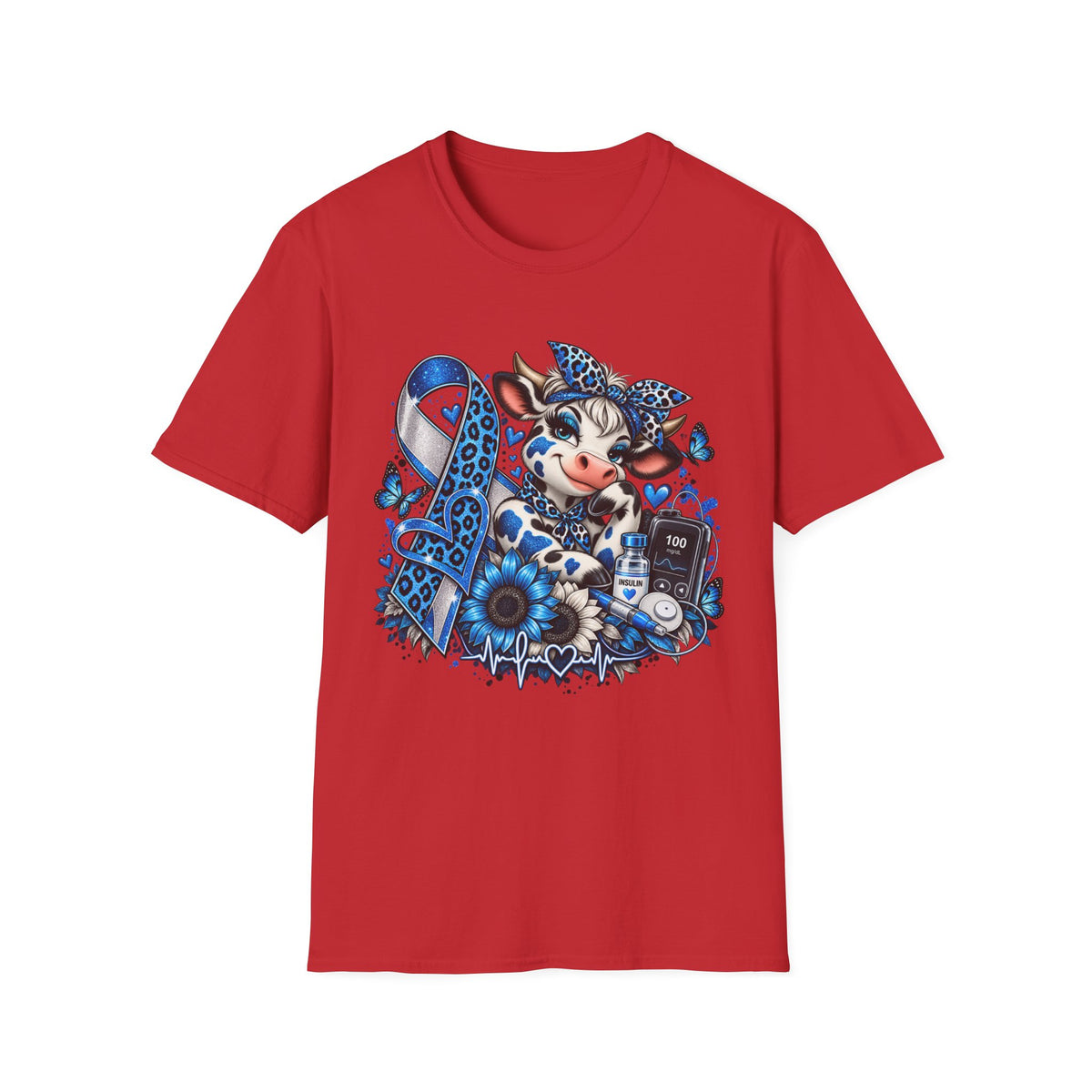 Diabetic Cow T-Shirt