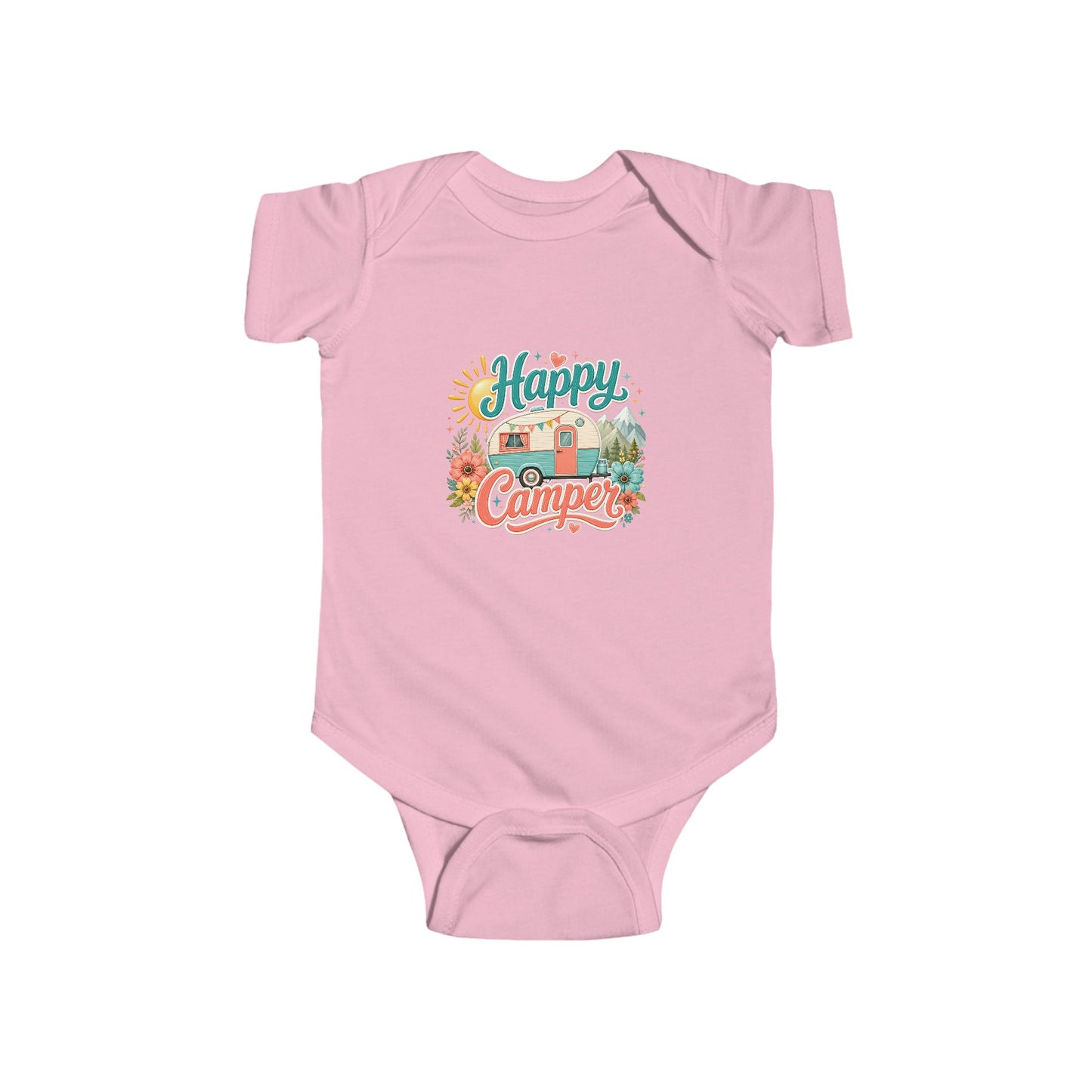 Happy Camper Infant Onsie