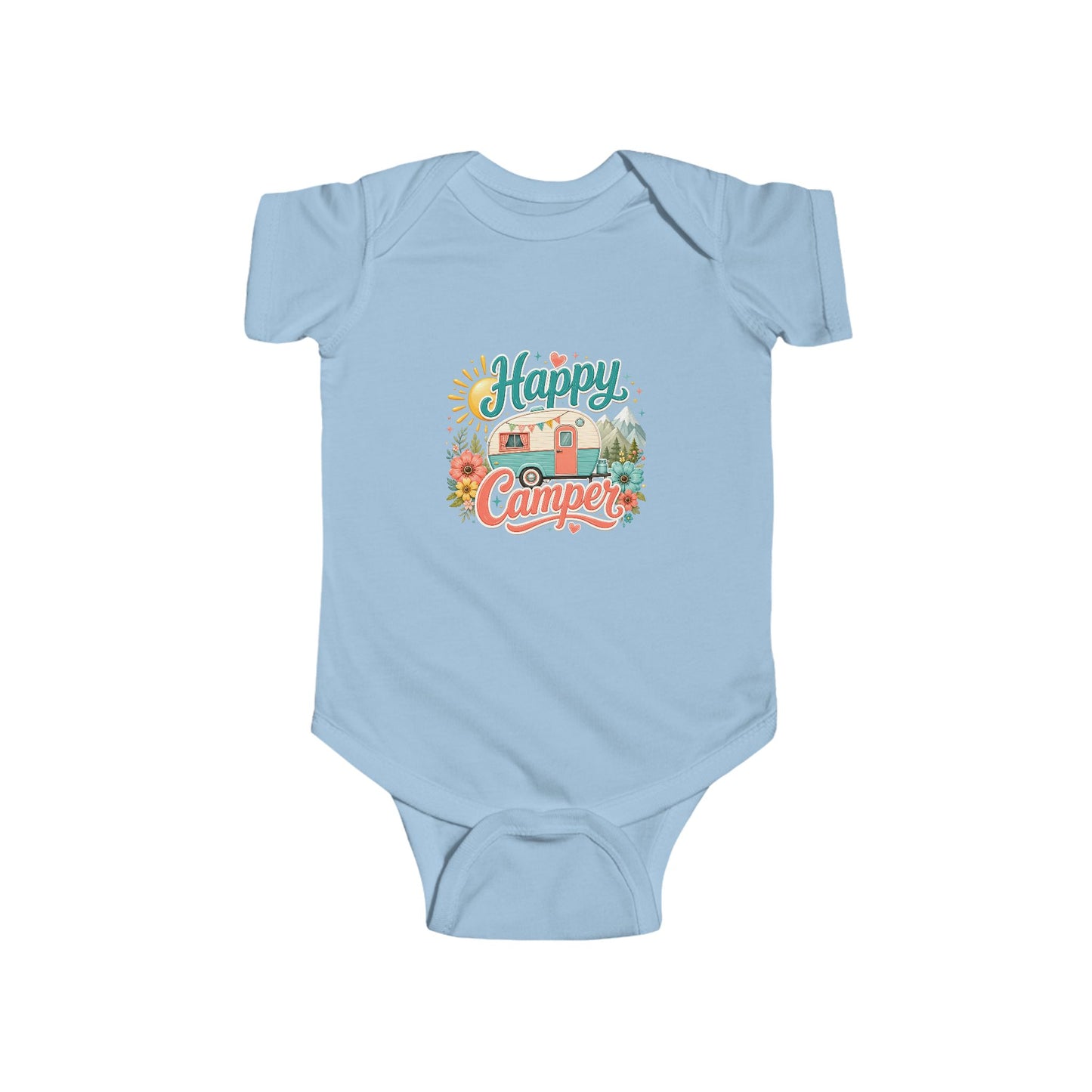 Happy Camper Infant Onsie