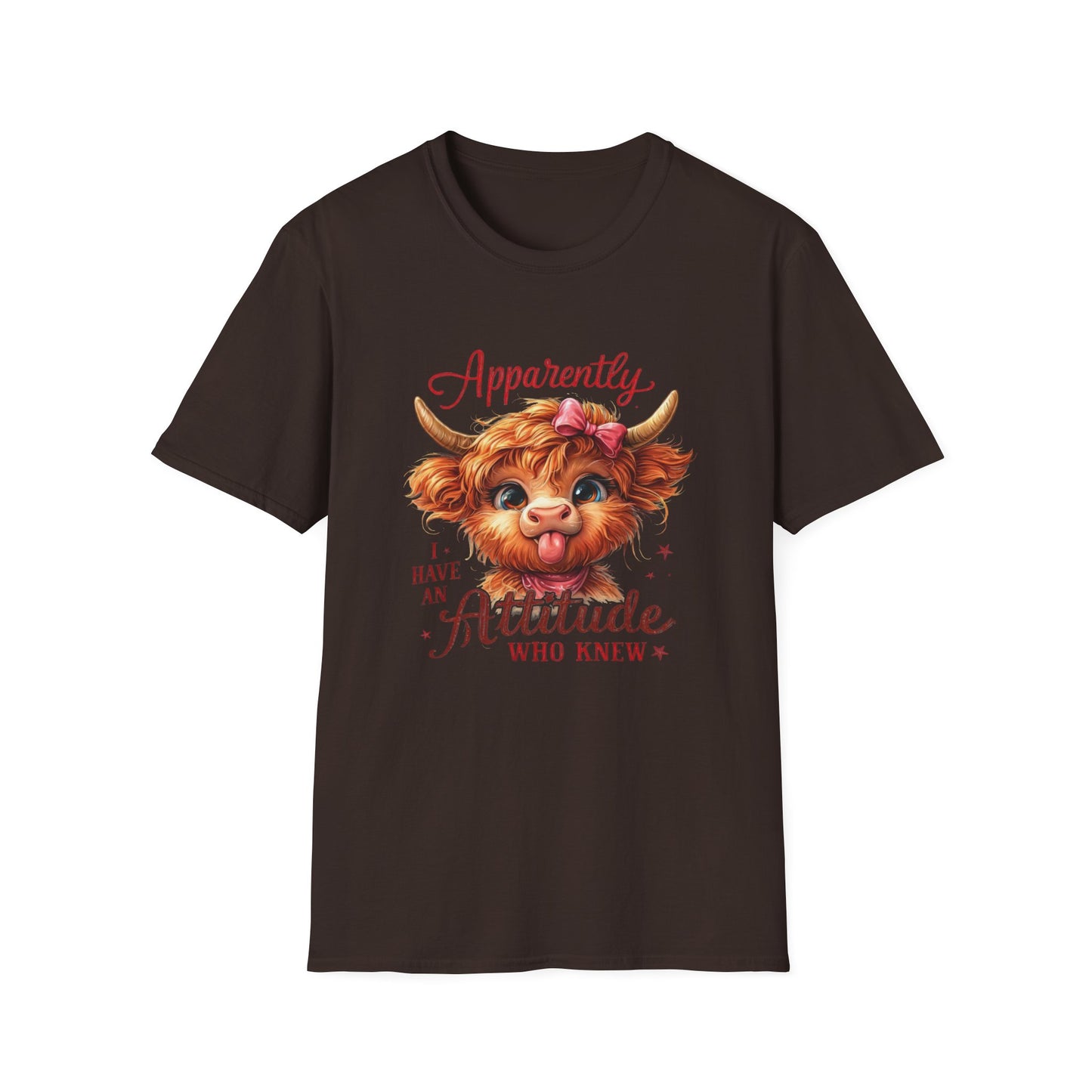 Apparently Highland Cow T-Shirt