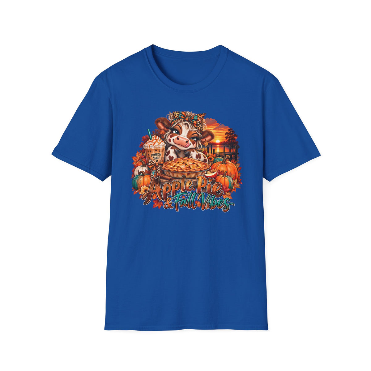 Apple Pie & Fall vibes  T-Shirt | Fall Farm Autumn Scene