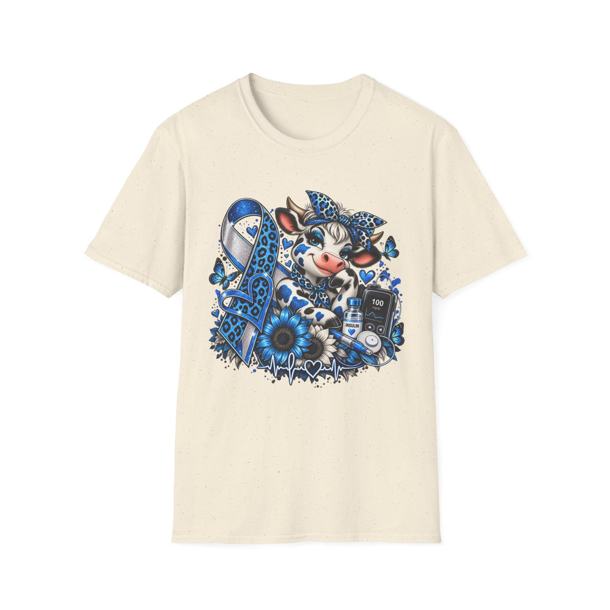 Diabetic Cow T-Shirt