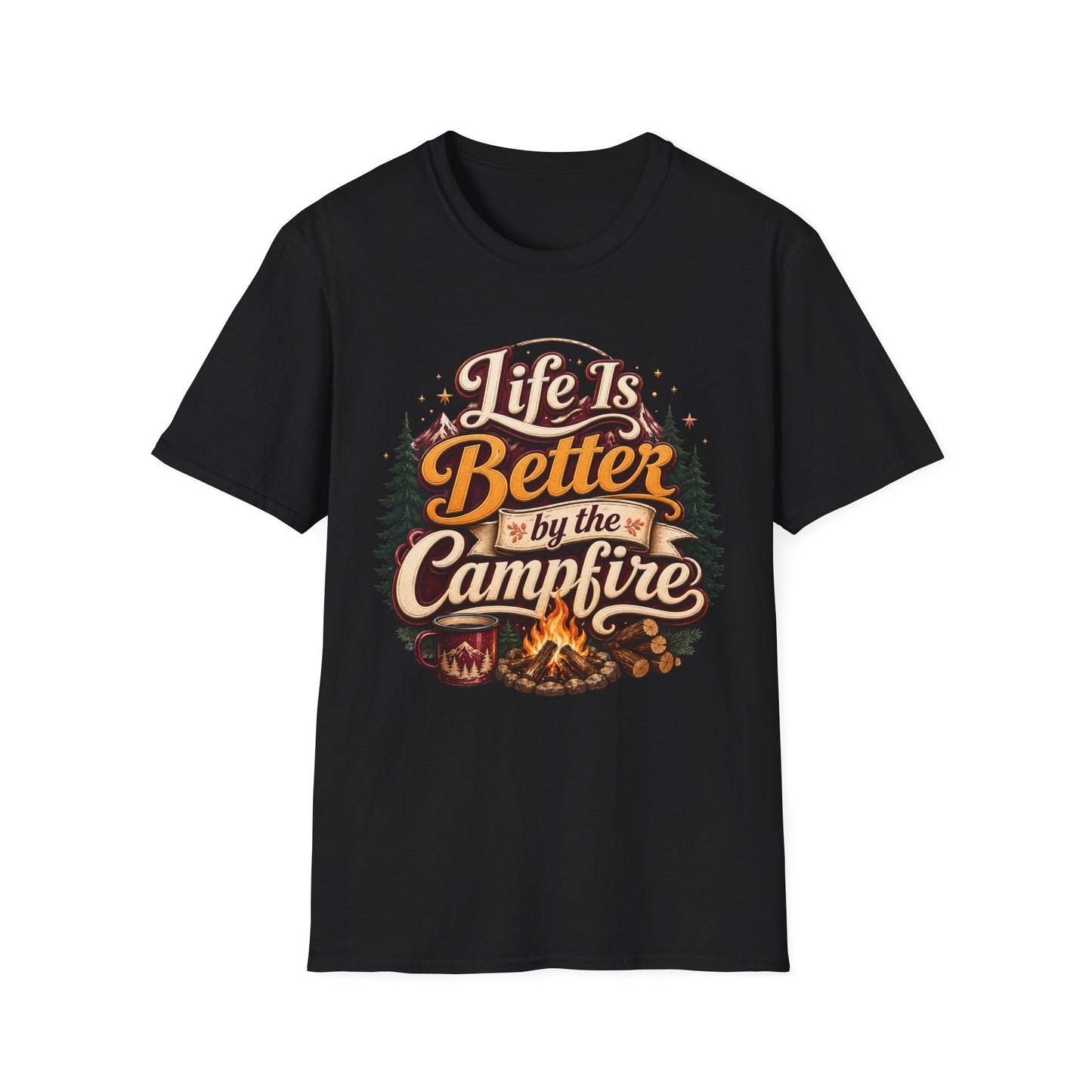 Life is better by the Campfire T-Shirt